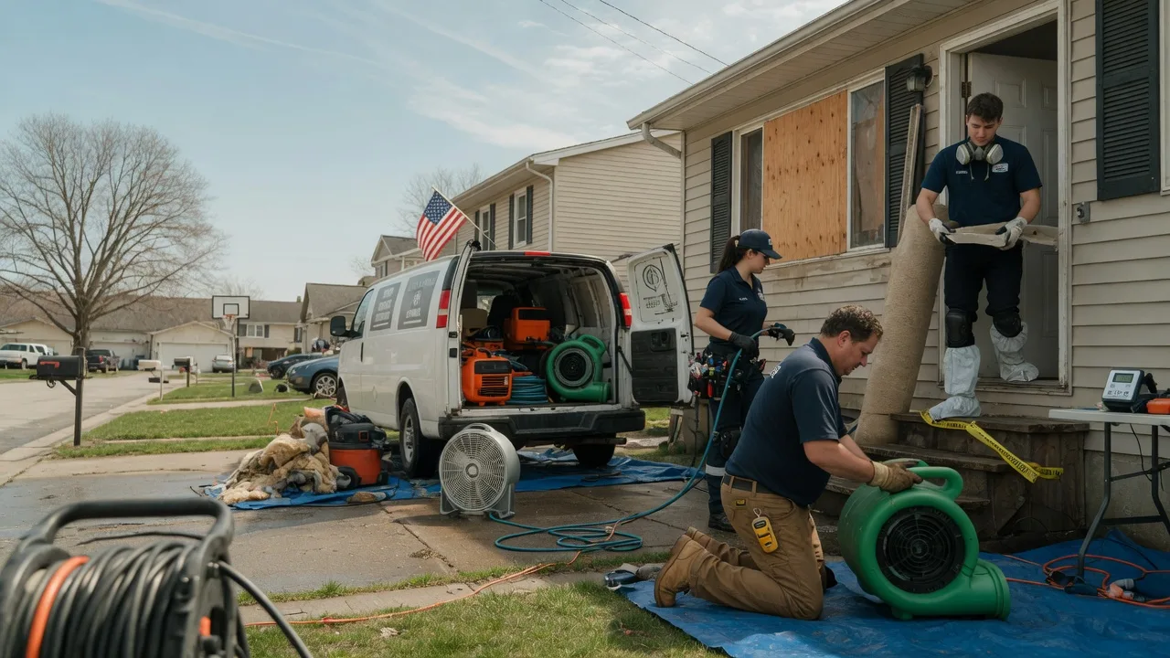 Water Damage Restoration in Burnett, WI near me